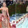 Iz brončane u tirkiznu boju: Haljina Blake Lively se potpuno transformirala na Met Gali