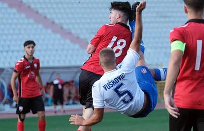 Hajduk slavio i dobio rekordera: Luka Vušković postao najmlađi Hrvat u juniorskoj Ligi prvaka