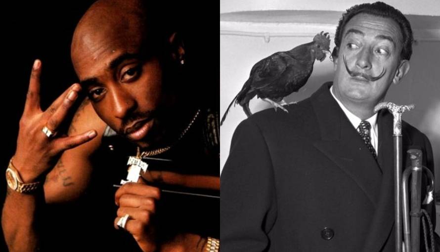 Na aukciji lubanja s potpisom Dalija i Tupacova smrtovnica