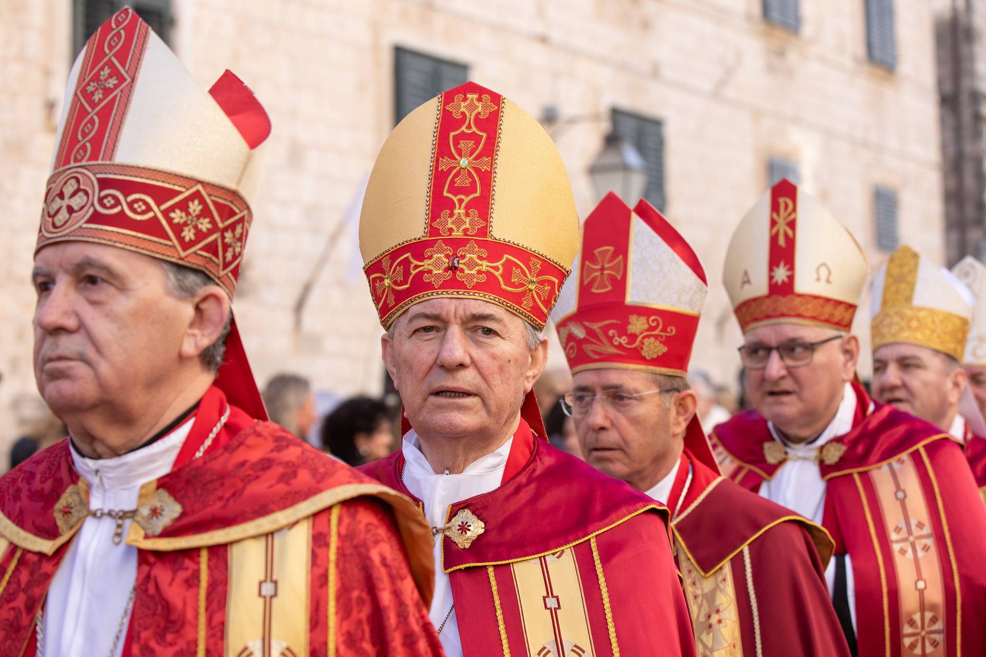 Dubrovnik: Euharistijsko slavlje pred gradskom katedralom na blagdan sv. Vlaha