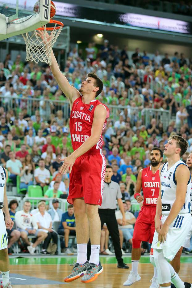 Ljubljana: Pripremna utakmica za EuroBasket 2017., Slovenija - Hrvatska 