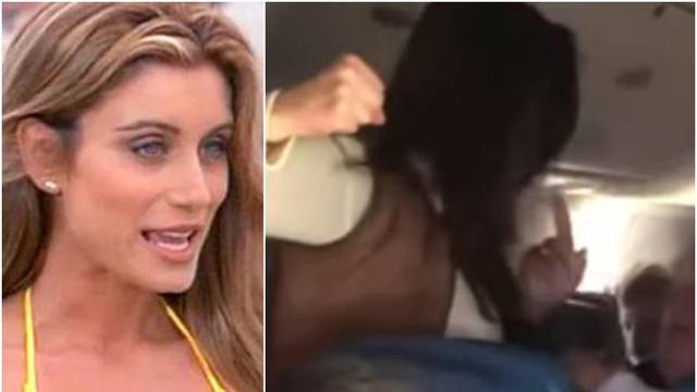 Playboyeva zečica nasrnula na putnika u avionu: Sukobili su se zbog maski i policija ju je uhitila