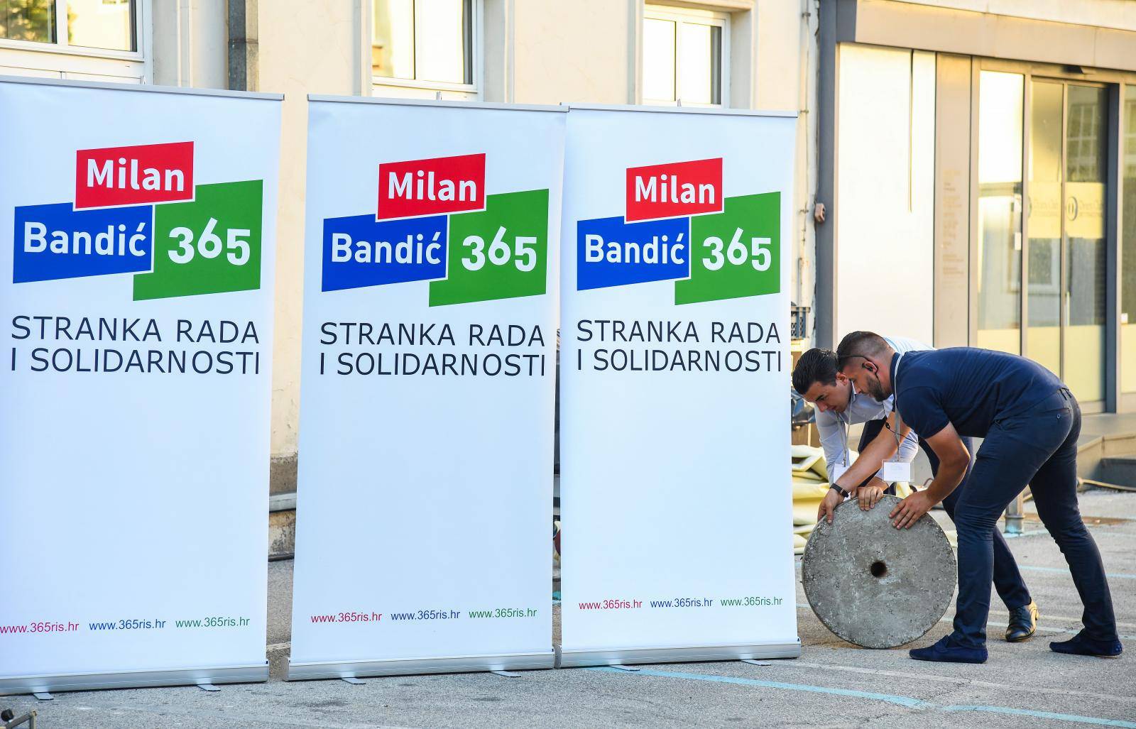 Zagreb: Doček izbornih rezultata u Stranci rada i solidarnosti