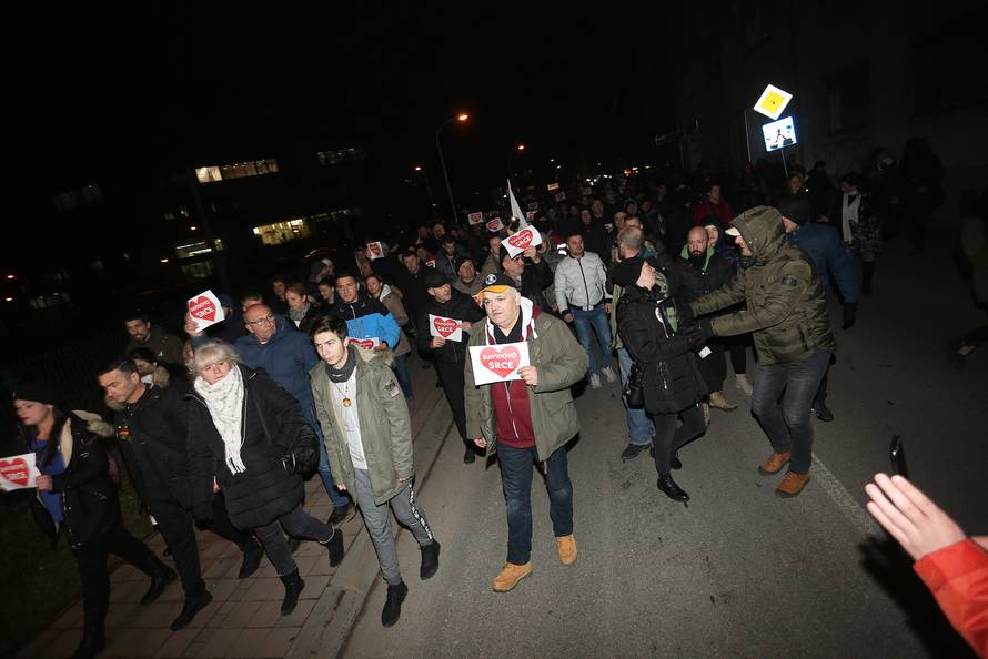 Prosvjed ponovno u četvrtak: 'Hvala vam u ime moga sina...'