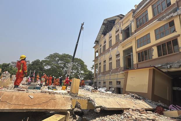 Myanmar Southeast Asia Earthquake