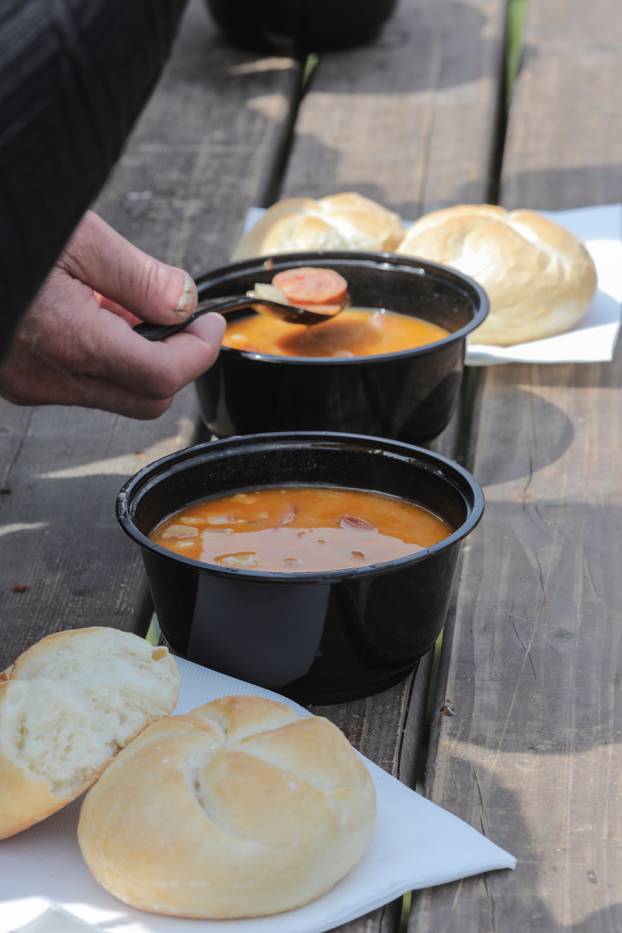 Tradicionalna podjela graha na Praznika rada u parku Maksimir