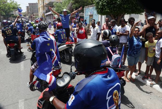FIFA World Cup 2026 - Cape Verde arrive home in Praia