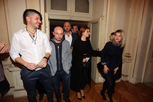 Rijeka: Druženje glumaca nakon premijere predstave Woyzeck