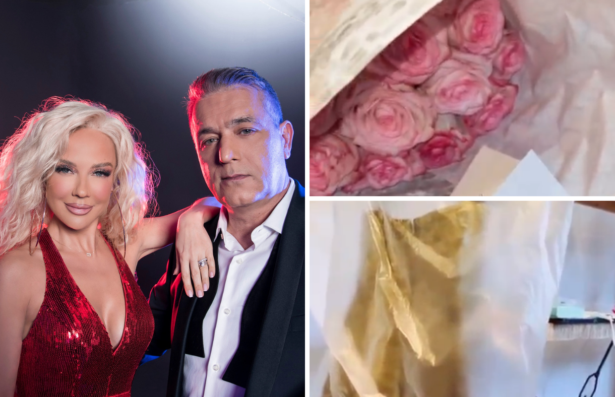 Grubnić otkrio Majinu haljinu za finale, a Mešin joj poslao buket i poruku: 'Kakav gospodin'
