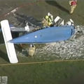 VIDEO Avion se srušio na golf teren, pilot preživio nesreću