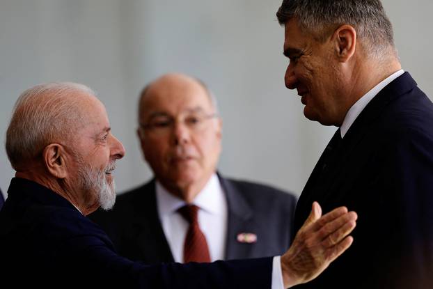 Croatian president meets with Brazil's Lula