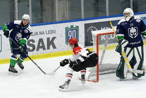 Sisak: Susret hokejaša Siska i Jesenica u Alpskoj hokejaškoj ligi