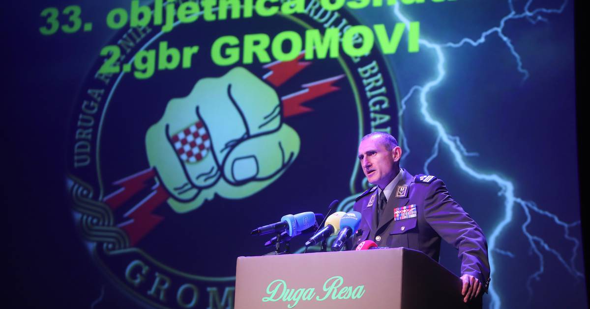 The 33rd Anniversary Celebration of the 2nd Guards Brigade “Gromovi” in Duga Resa