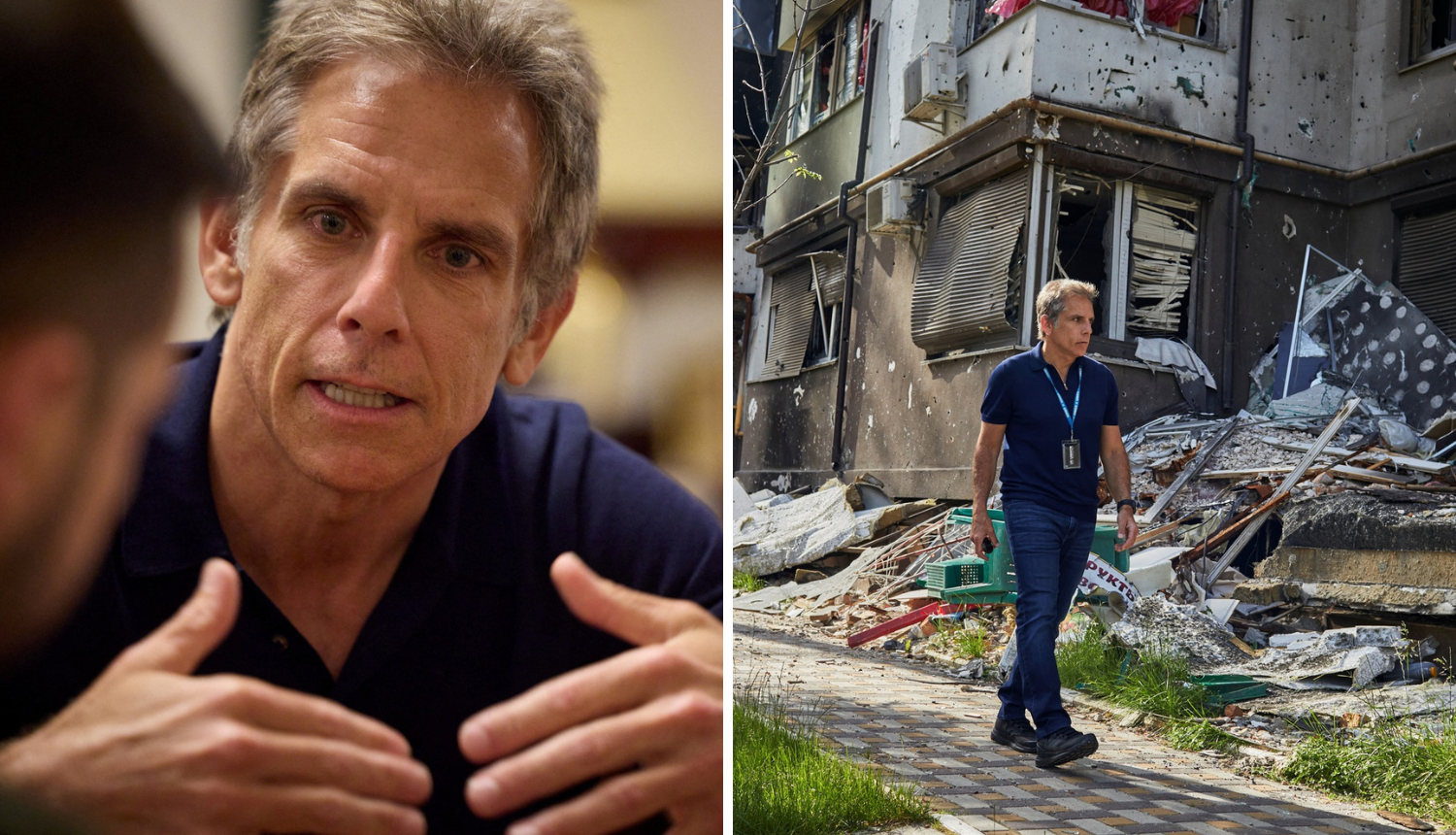 Ben Stiller o posjetu Ukrajini: Tijekom noći se osjeti taj sukob, postaje vrlo tiho i pomalo jezivo