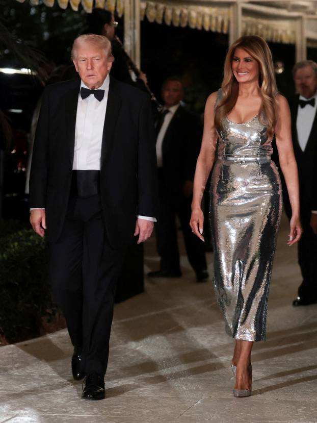 New Year's Eve party at Mar-a-Lago Club in Palm Beach