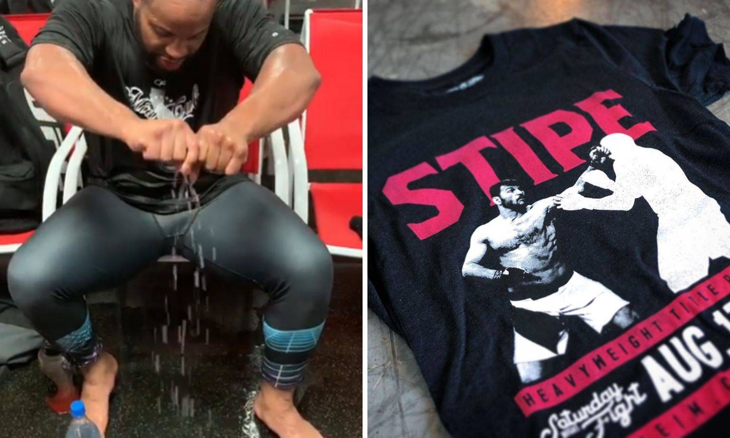Stipe prodaje majice, Daniel Cormier cijedi čarapu od znoja