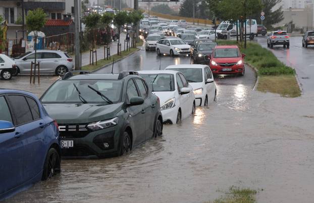 Split: Prometni kolaps zbog kiše
