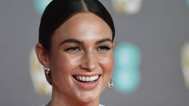 Alice Jeffrey arrives at the British Academy of Film and Television Awards (BAFTA) at the Royal Albert Hall in London, Britain, February 2, 2020. REUTERS/Toby Melville