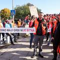 VIDEO Veliki prosvjed hitnjaka u Zagrebu: Traže beneficirani radni staž i bolju zaštitu