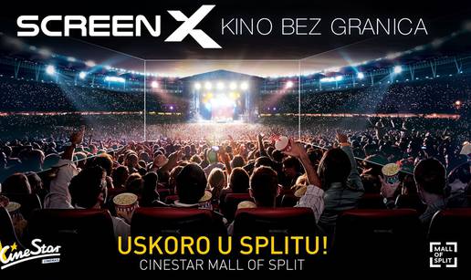 ScreenX napokon u Hrvatskoj –  CineStar Cinemas ekskluzivno dovodi svjetsku kino inovaciju!