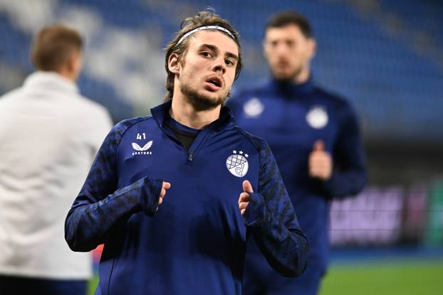 Genk: Nogometaši Dinama odradili trening uoči utakmice protiv Genka