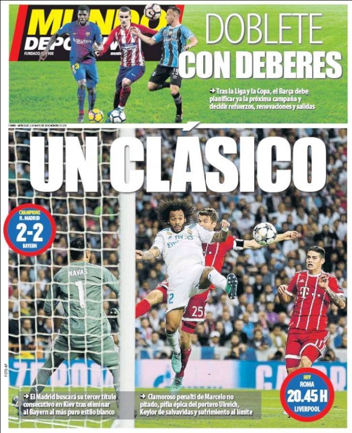 Katalonske naslovnice: Ovako prolazi Real Madrid, klasika...