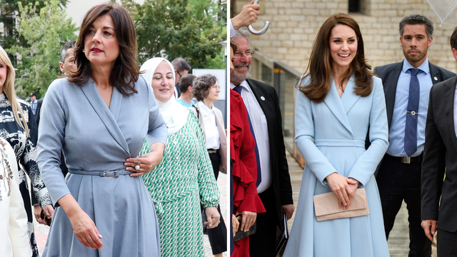 Prva dama Hrvatske za prijem Erdogana u haljini po uzoru na vojvotkinju Kate Middleton