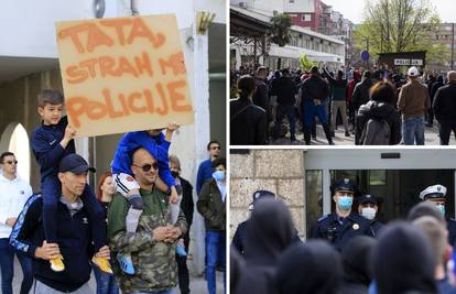 Stotine na prosvjedu u Mostaru protiv policijske brutalnosti