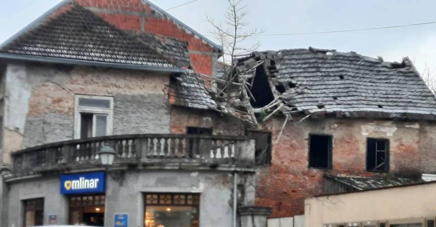 U Petrinji su velika oštećenja