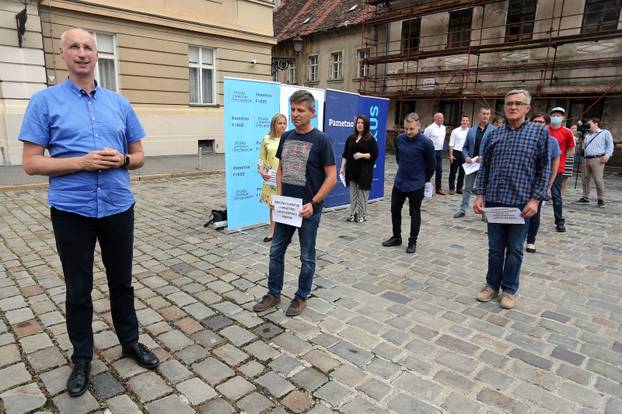 Zagreb: Performans koalicija Stranke s imenom i prezimenom, Pametno i Fokusa