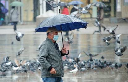 U četvrtak oblačno i kišovito, puše jugo - posebno na Jadranu