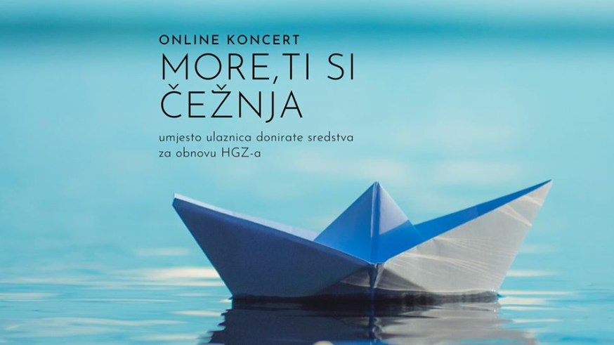 Glazbeni zavod je organizirao online klapski koncert u utorak