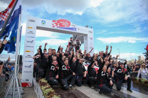 Zagreb: Svečana ceremonija proglašenja pobjednika WRC-a 