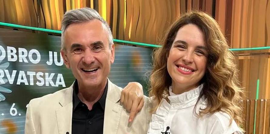 Podrška 'vatrenima'! Voditeljski par oduševio gledatelje svojom modnom kombinacijom...