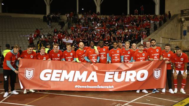 Euro 2024 Qualifier - Group F - Azerbaijan v Austria