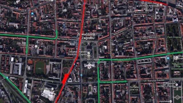 Mimohod: Evo koje ulice će biti zatvorene u subotu u Zagrebu