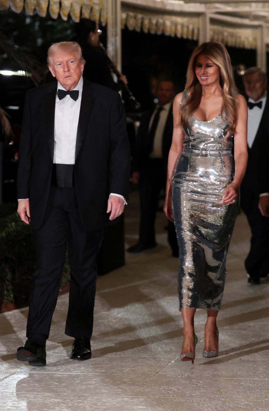 New Year's Eve party at Mar-a-Lago Club in Palm Beach