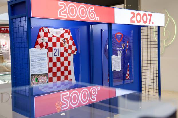 Zagreb: Izložba povodom 35 godina Hrvatskog nogometnog saveza 