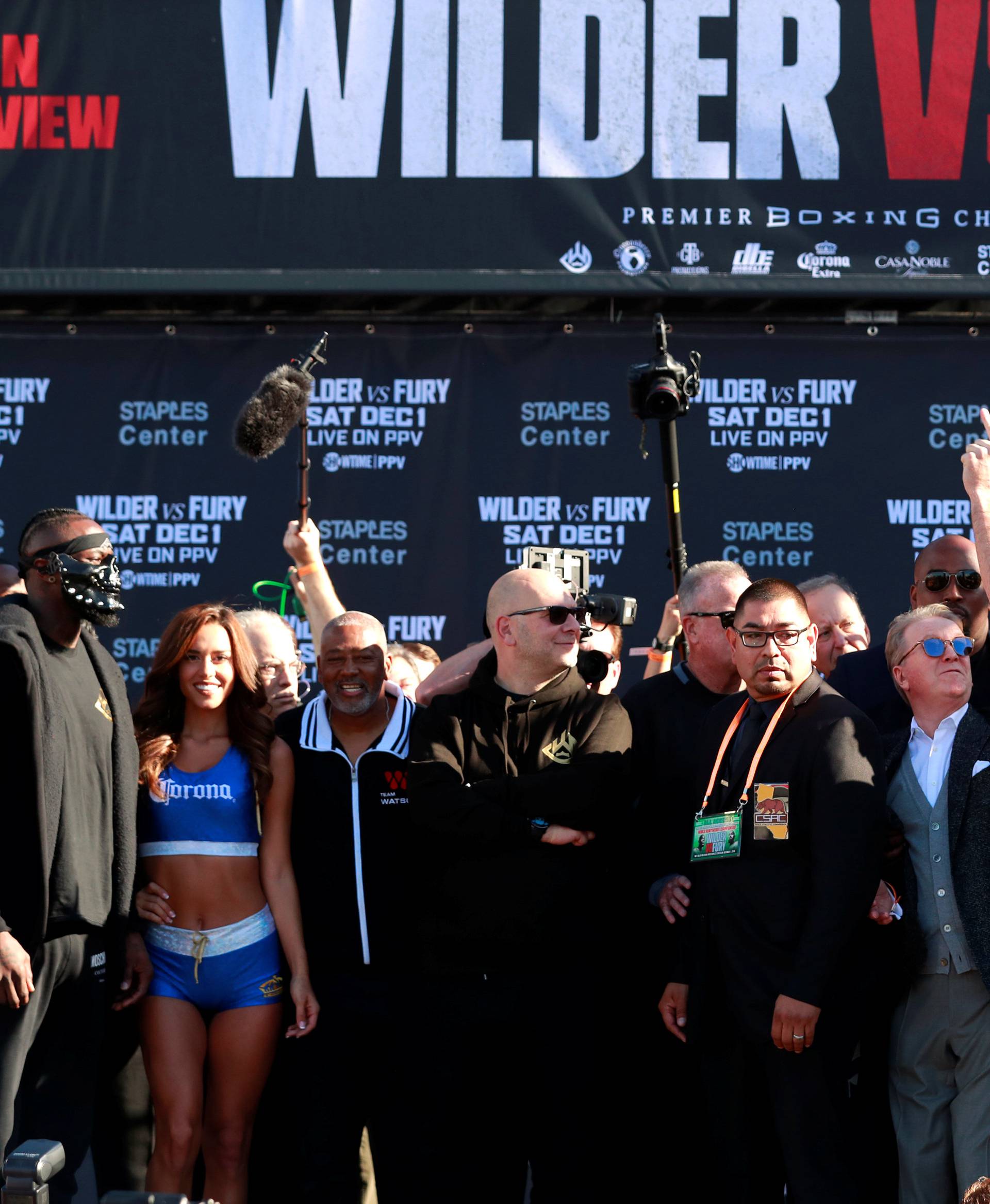 Deontay Wilder & Tyson Fury Weigh-In