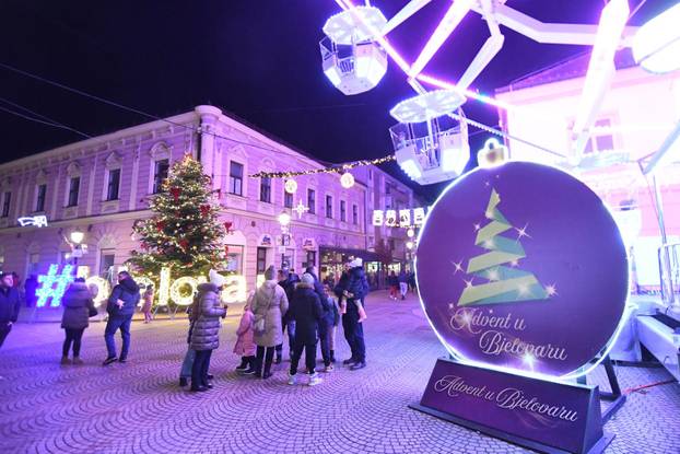 Bjelovar: Grad nikad ljepši u blagdanskom ruhu, a i advent je naraskošniji ikad