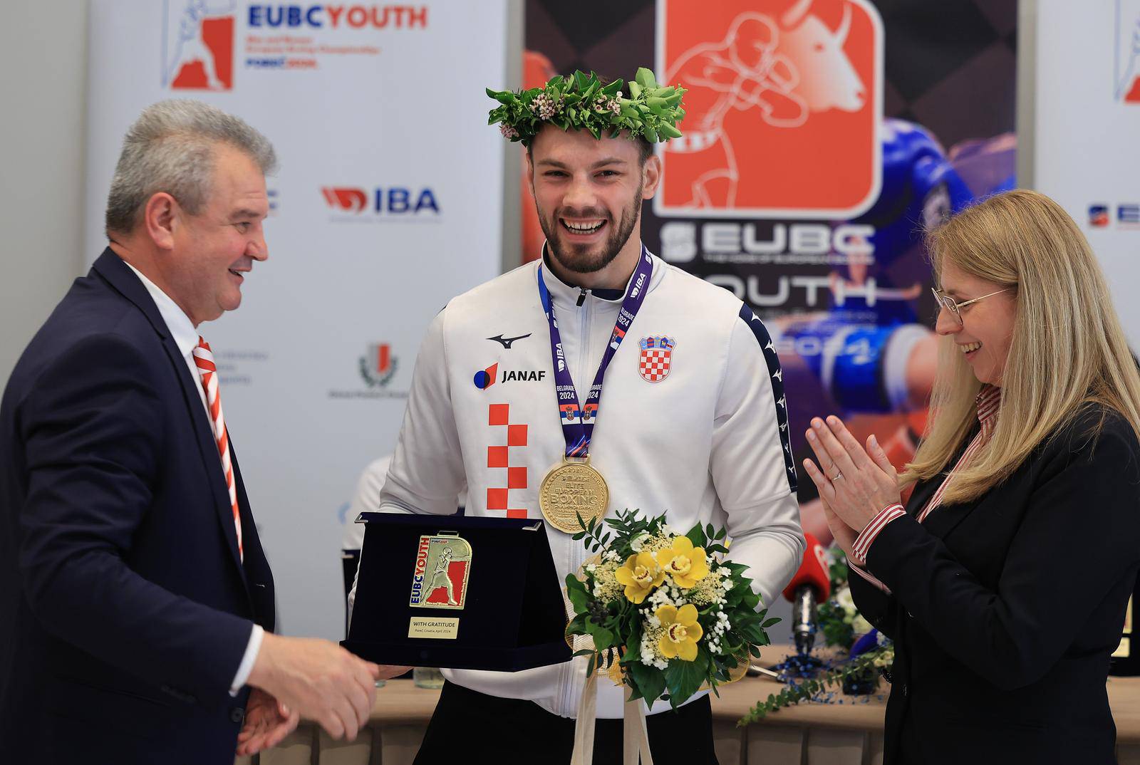 Zagreb: Konferencija za medije boksačke reprezentacije nakon Europskog prvenstva