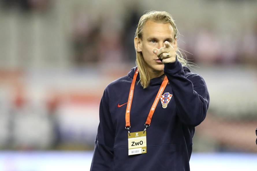 Split: Zlatko Dalić i igrači na stadionu Poljud 