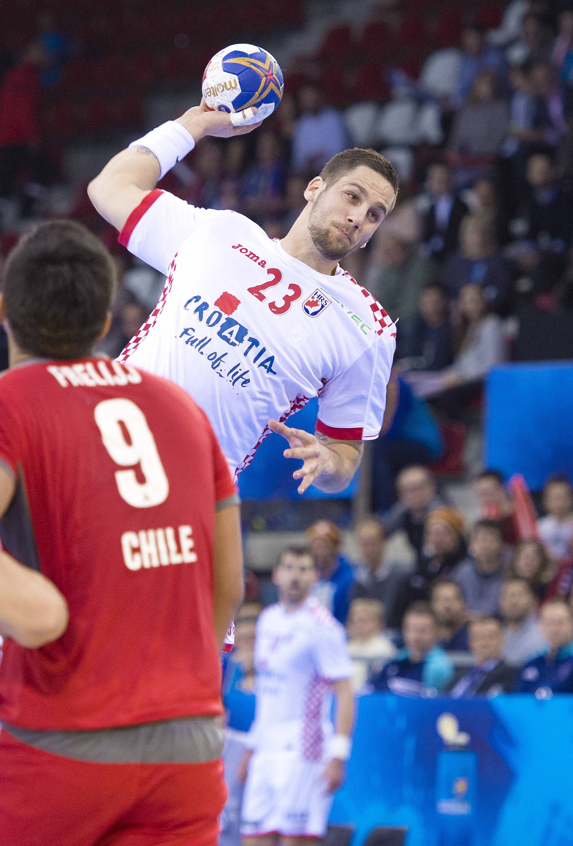 Men's Handball World Championship France 2017 - Croatia vs Chile