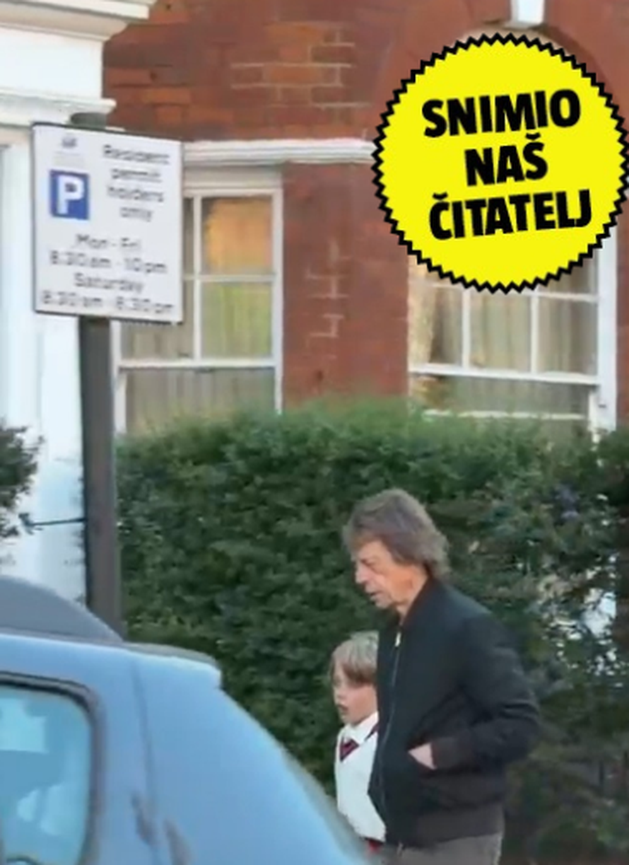 EKSKLUZIVNO Čitatelj 24sata iz Londona snimio Micka Jaggera sa sinom: 'Ne mogu vjerovati!'