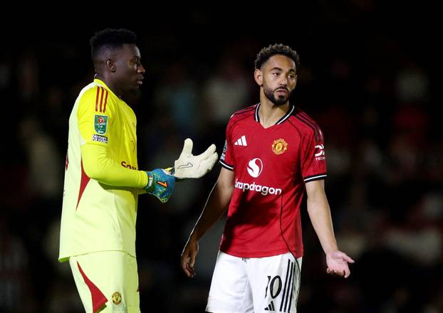 Carabao Cup - Second Round - Grimsby Town v Manchester United