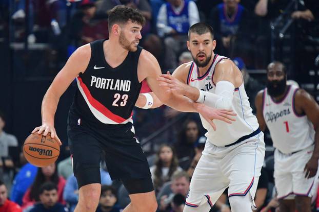 NBA: Portland Trail Blazers at Los Angeles Clippers