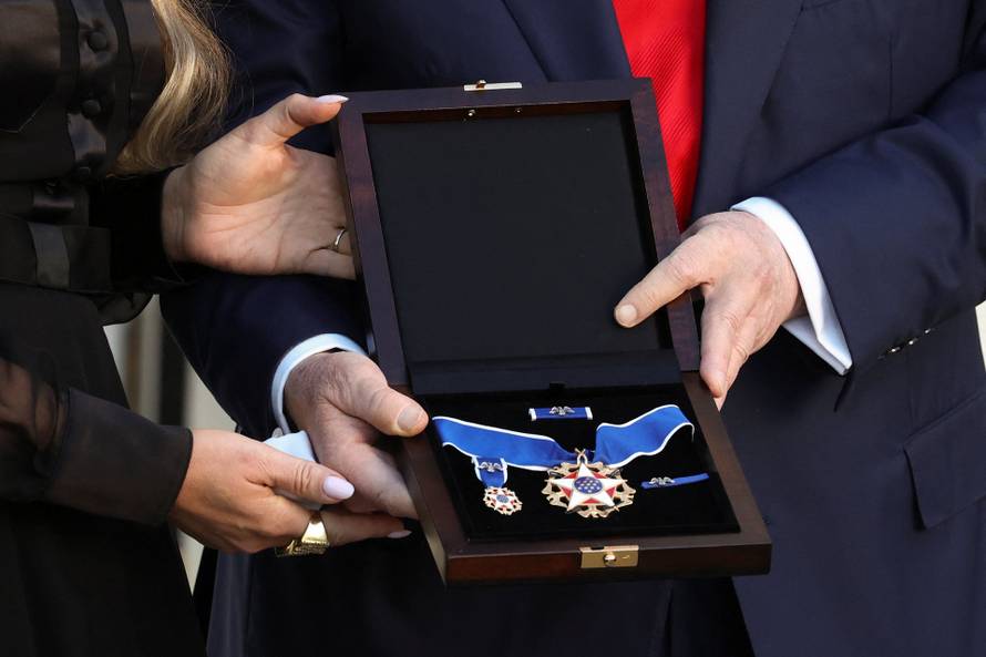 U.S. President Trump to honor Charlie Kirk with Medal of Freedom