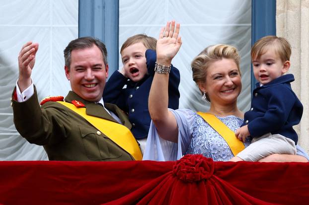 Abdication ceremony of Luxembourg's Grand Duke Henri and swearing-in ceremony of his son Guillaume, in Luxembourg