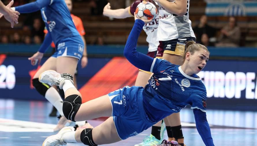 Susret RK Lokomotive i JDA Bourgogne Dijona u prvoj četvrtfinalnoj utakmici EHF Europske lige