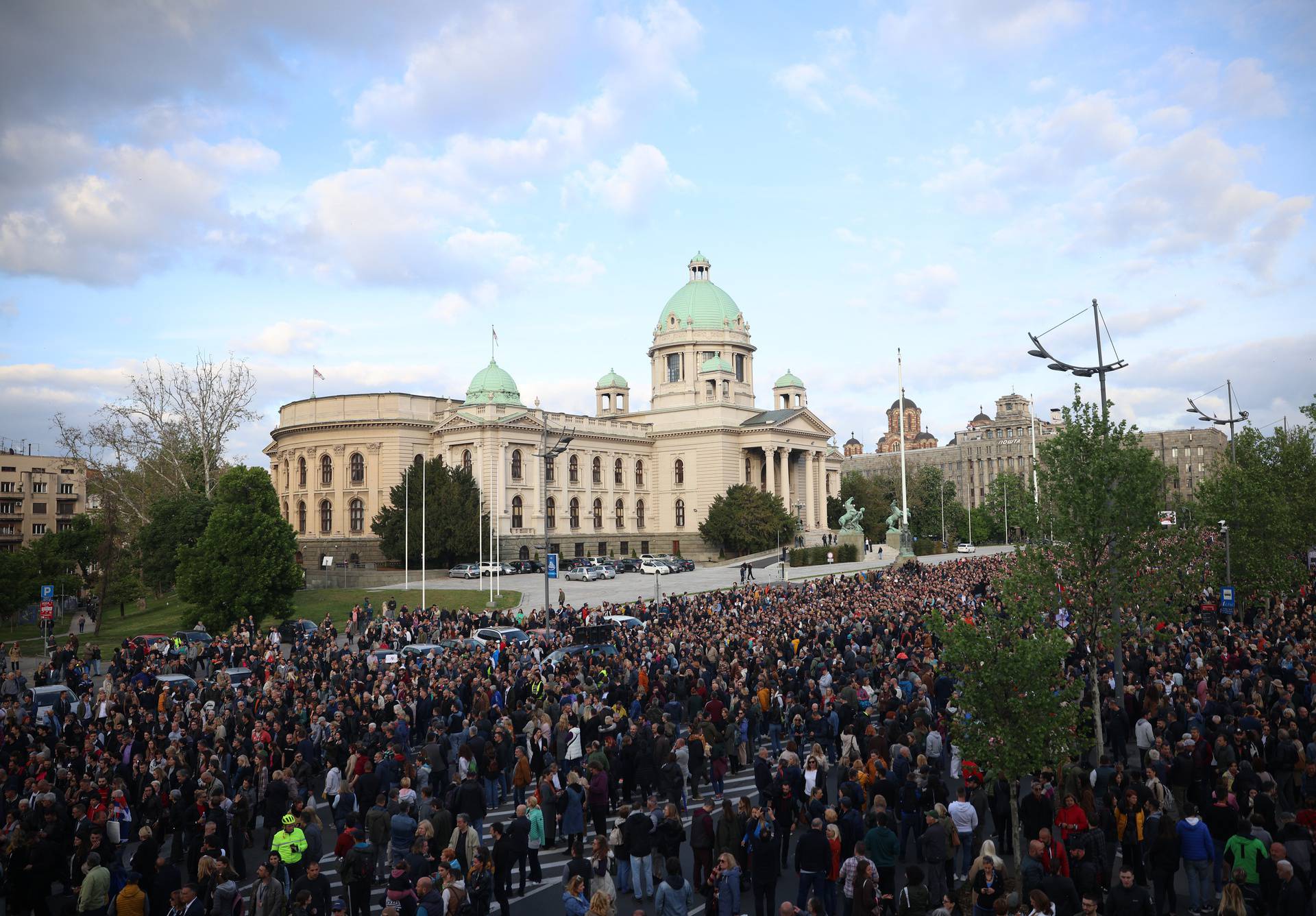 Beograd: Prosvjed "Srbija bez nasilja" organiziran bez obraćanja političara